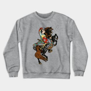 Medieval Knight Horseman Crewneck Sweatshirt